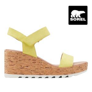 SOREL Cameron Wedge Sandal Size 6.5 NWOT
